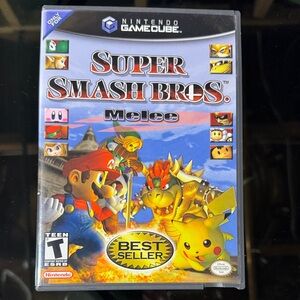Nintendo Super Smash Bros. Melee – Blue & Yellow Cover